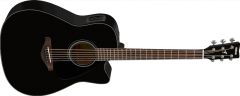 Yamaha FGX800C Black FG Series Acoustic Electric Guitar
