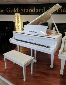 Beale GP148WH White Baby Grand Piano 