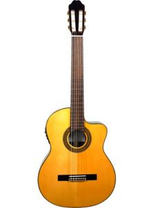 Katoh MCG80SEQT Thin line classical guitar with EQ