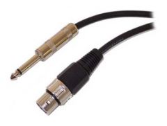 Microphone Cable 5m XLR F to Jack
