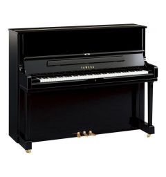 Yamaha YUS1PE Polished Ebony Professional Upright Piano 