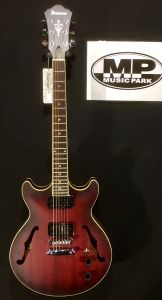 Ibanez AM53 SRF Sunburst Red Flat Electric Hollowbody Guitar