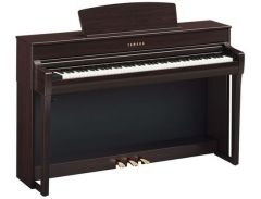 Yamaha CLP745B Black Clavinova Digital Piano with Stool 