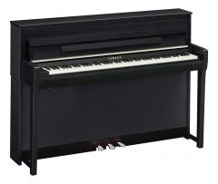 Yamaha CLP785PE Polished Ebony Clavinova Digital Piano with Stool 