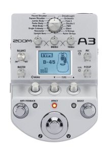 Zoom A3 Acoustic Preamp & Effects