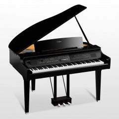 Yamaha CVP809GP Polished Ebony Grand Piano style Clavinova Digital Piano 