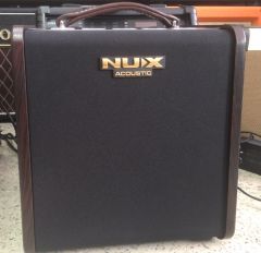NUX AC80 Stageman 2 Rechargeable Battery Powered Acoustic Guitar Amplifier  