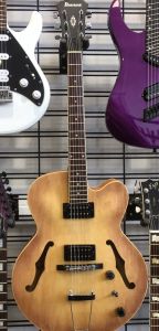 Ibanez AF55 ABF Amber Burst Flat Hollow Body Guitar Second Hand