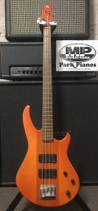 Godin BG4 Trans Orange Bass Guitar