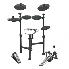 Carlsbro CSD130BK 5 piece Black Electronic Drum Kit 