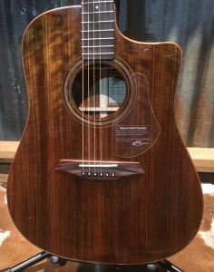 Mayson D3OCE Solid Ovankol Top Acoustic Electric Guitar