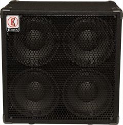 Eden EX410SC4 400 Watt 4 Ohm 4 X 10" Bass Speaker Cabinet 