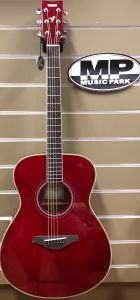Yamaha FS-TA-RR Trans Acoustic Guitar Ruby Red 
