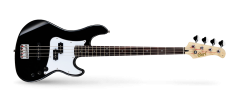Cort GB14PJ BK Black Bass Guitar 