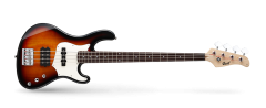 Cort GB34A 3TS 3 Tone Sunburst Bass Guitar 