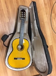 Yamaha GC12S Spruce All Solid Hand Made Classical Guitar in Case 