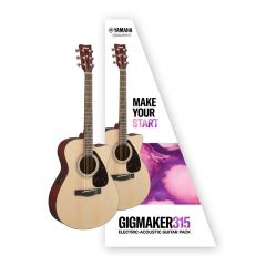 Yamaha Gigmaker 315 Acoustic Electric Guitar Pack 