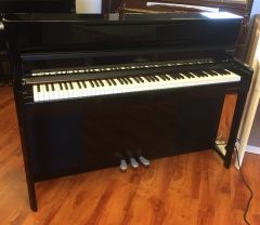 Kurzweil CUP1PE Polished Ebony Upright Digital Piano 
