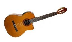 Katoh MCG40CEQ Solid Cedar top Electric Classical Guitar
