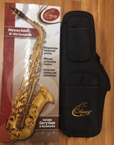 Odyssey OAS130 Debut Eb Alto Saxophone Outfit 