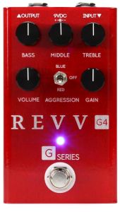Revv Amplification G4 Red Channel Distortion Pedal 