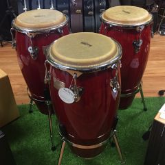 Tycoon Percussion Master Classic Series Red Conga Quinto & Tumba 