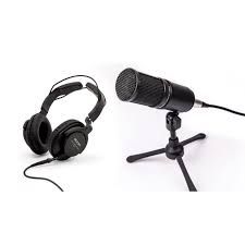 Zoom ZDM-1PMP Podcast Microphone Pack with ZDM1 Microphone, ZHP1 Headphones & Accessories