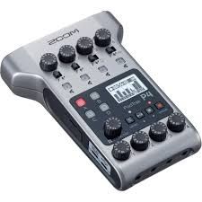 Zoom PodTrak P4 Podcast Recorder for Podcasters 